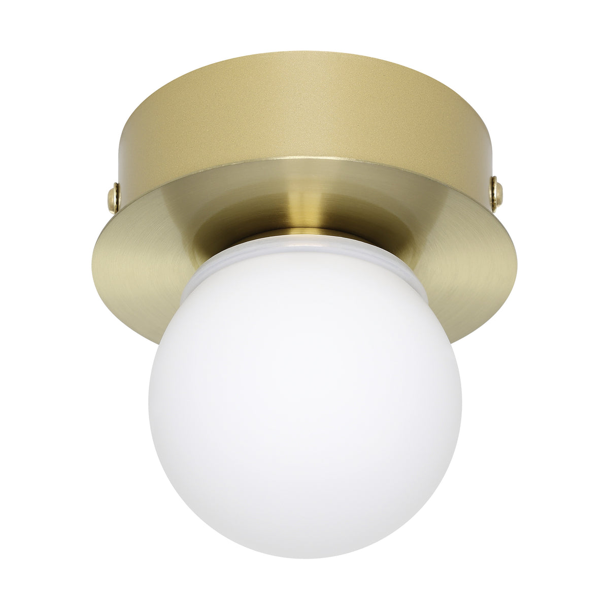 EGLO plafondlamp Mosiano - led - ø 11 cm - goud/wit