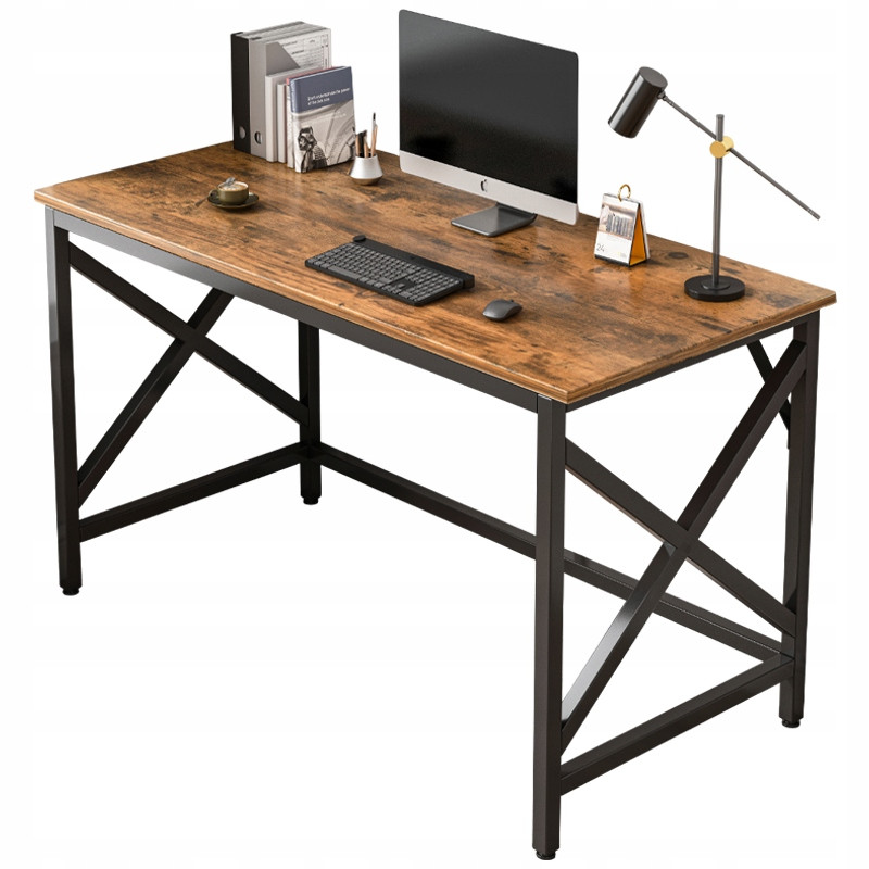 Biurko komputerowe w stylu rustykalnym 120cm