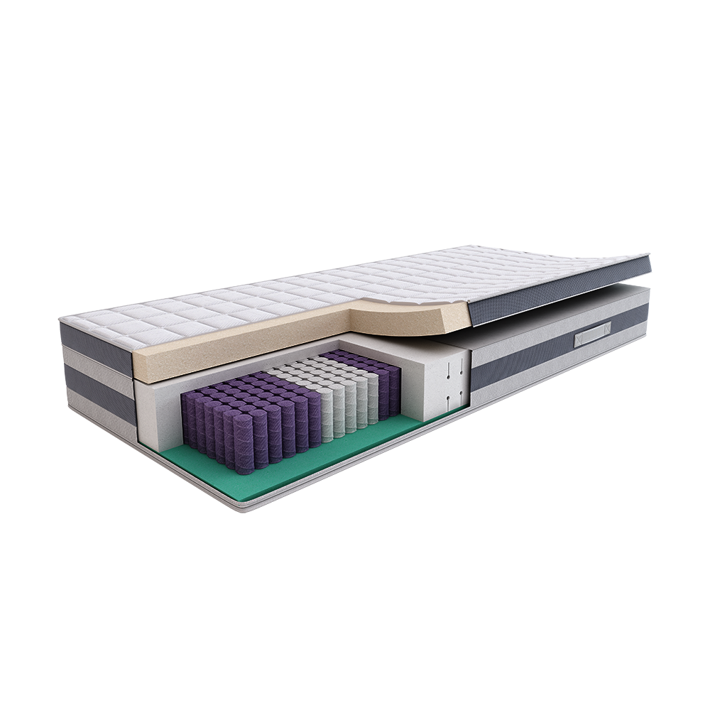 Materac Supreme Hybrid Plus SleepMed 100x200 cm