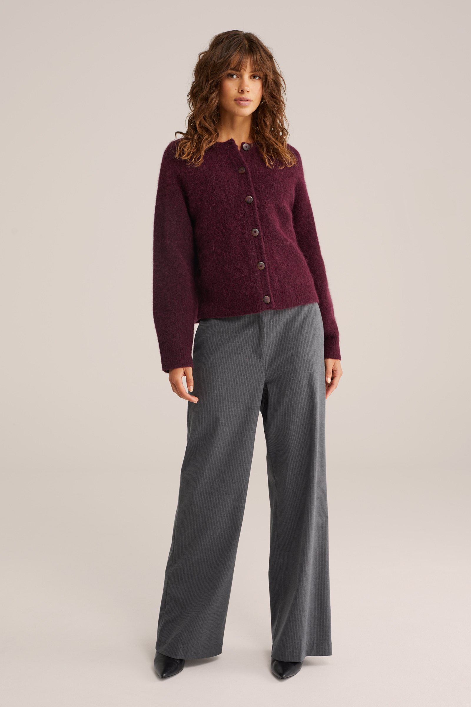 Dames Premium vest van wolmix