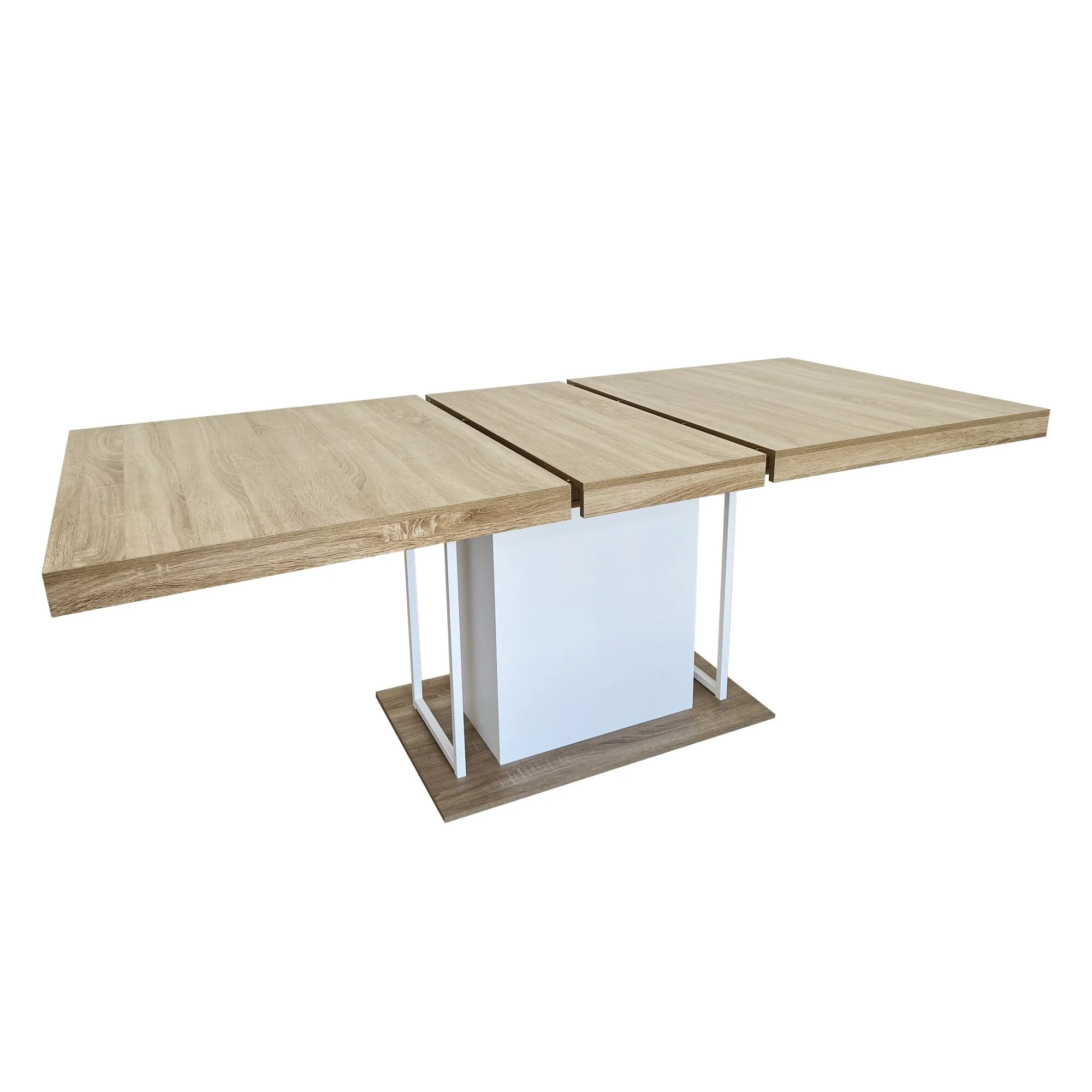 Rustic Extendable Dining Table for 6-10 People
