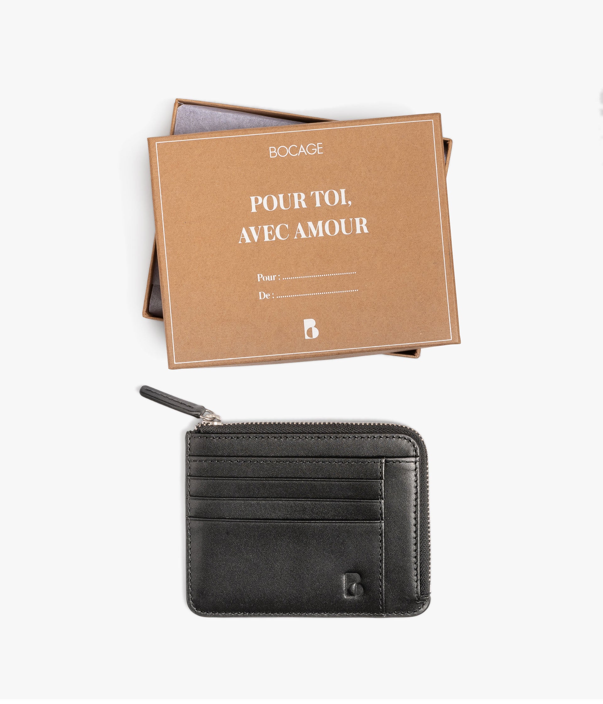Portefeuille Gautier noir