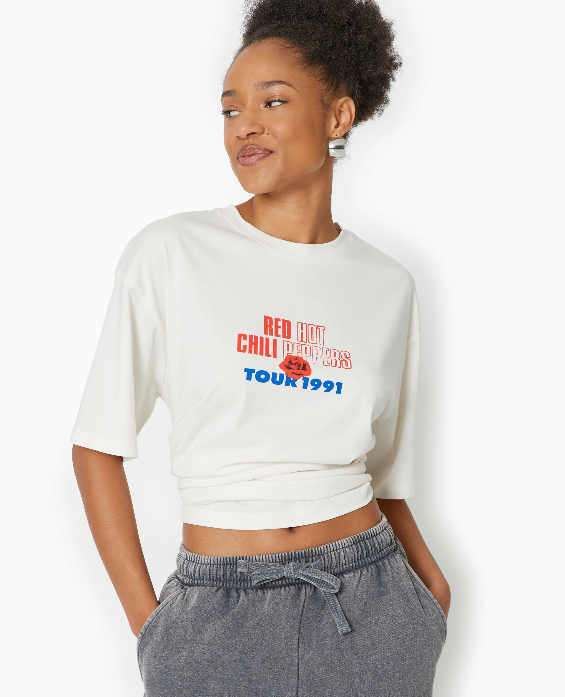 T-shirt oversize avec print RED HOT CHILI PEPPERS