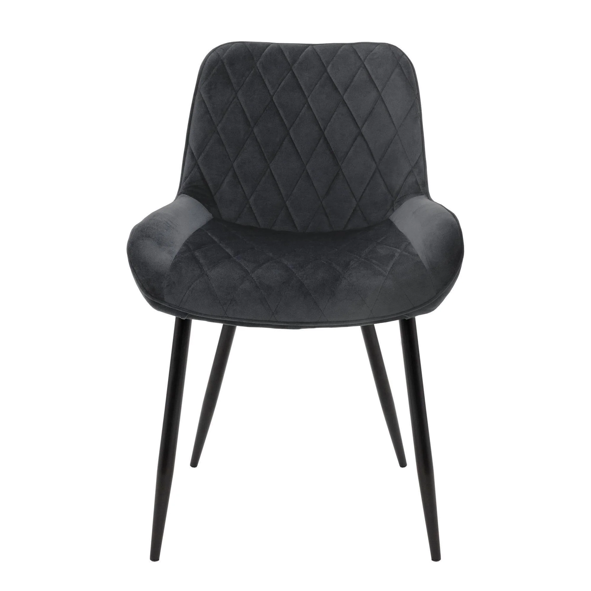 Set van 4 eetkamerstoelen Megan velvet