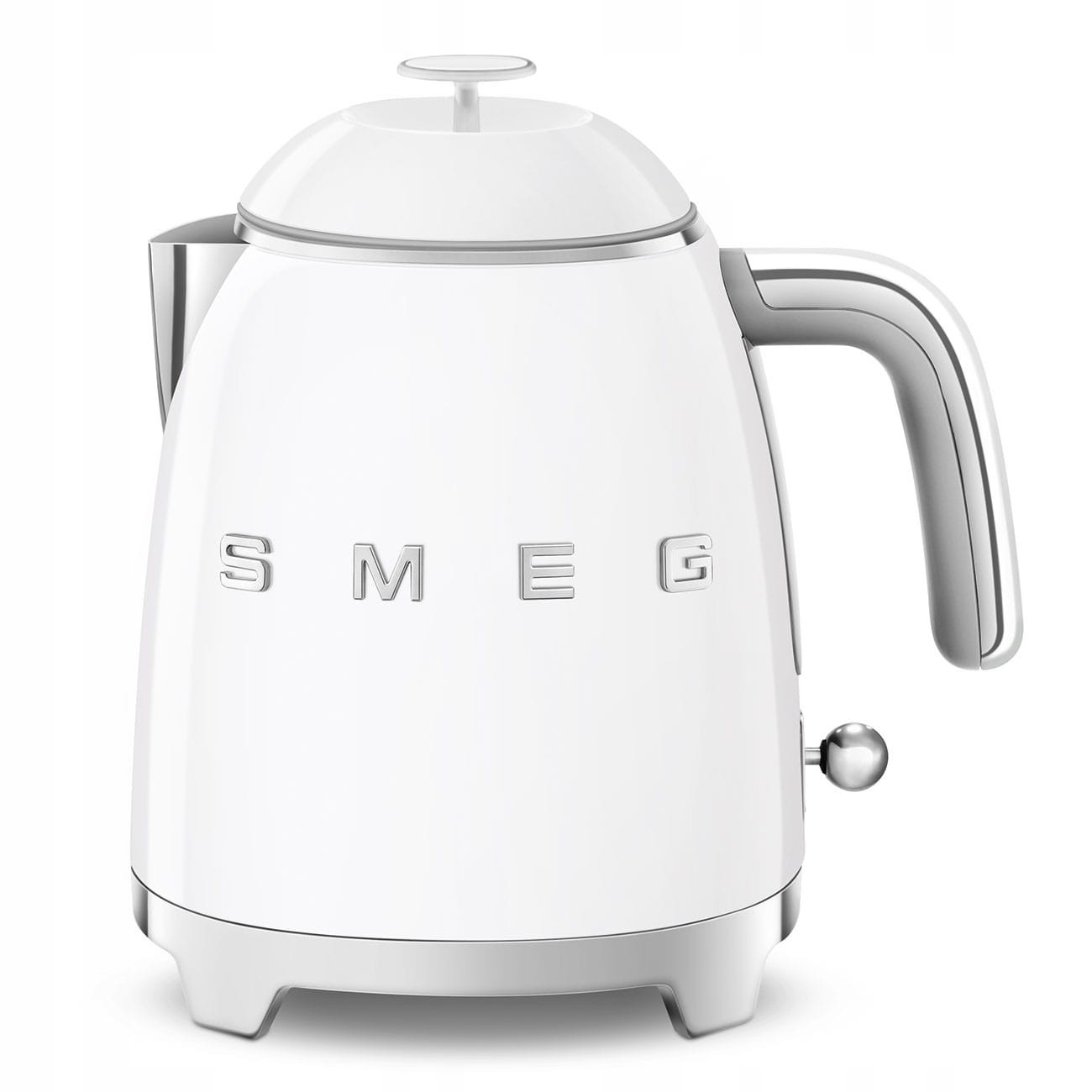 Czajnik Smeg Elektryczny Kuchenny Klf05Wheu Biały 1400W 0,8 l Retro Vintage