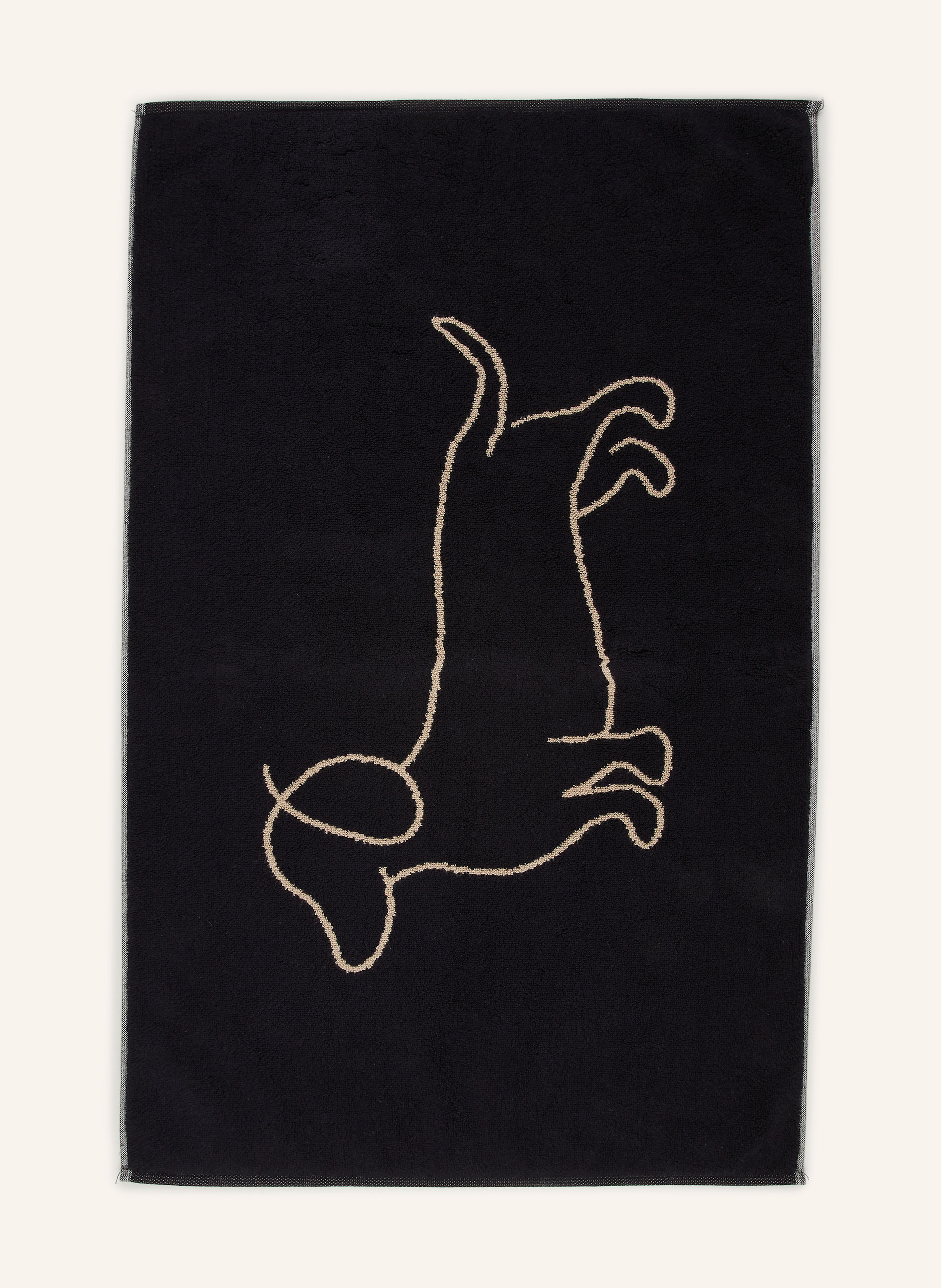 Cawö Badematte WE LOVE DOGS