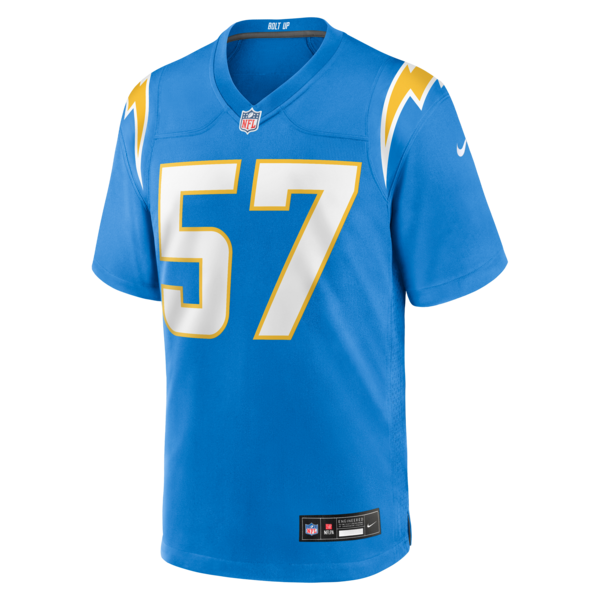 Clelin Ferrell Los Angeles Chargers Nike Team Game Jersey -  Powder Blue