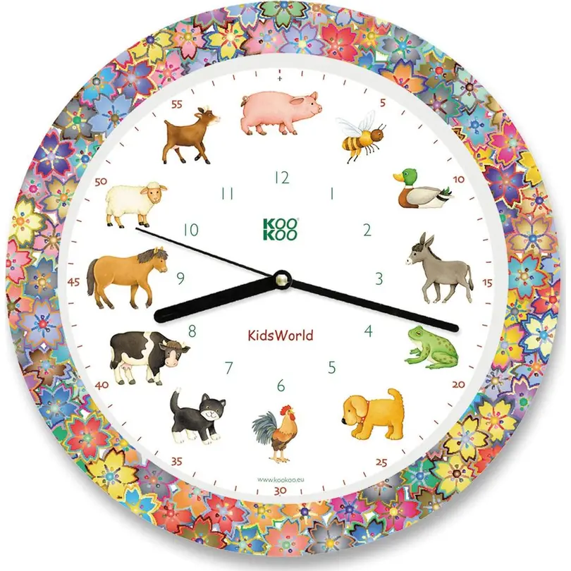 Wanduhr KidsWorld