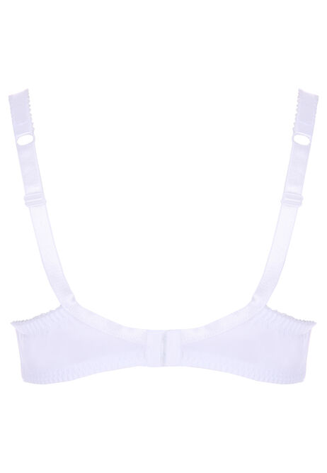 Dorina Womens White DD  Lace Celine Plunge Bra