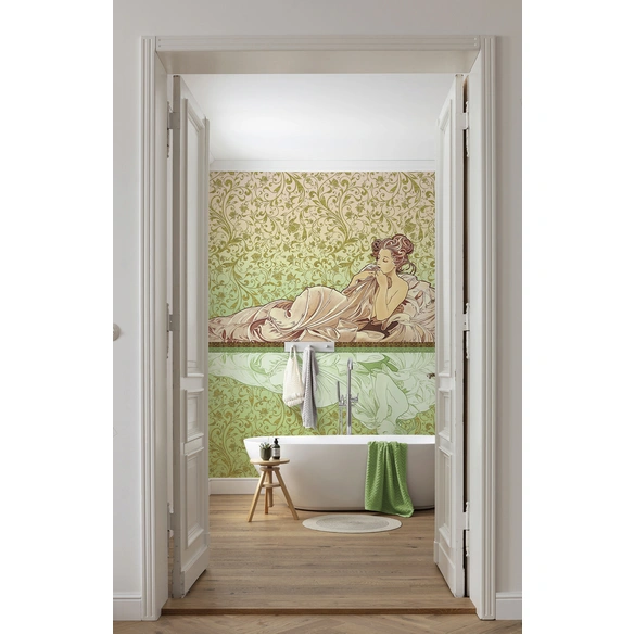 Vliestapete »Reflexion«, Breite 200 cm, seidenmatt