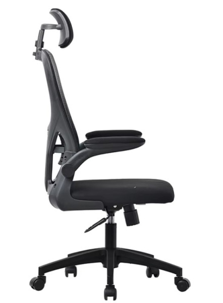 Ergonomiczny fotel obrotowy krzesło biurowe BATI Czarny