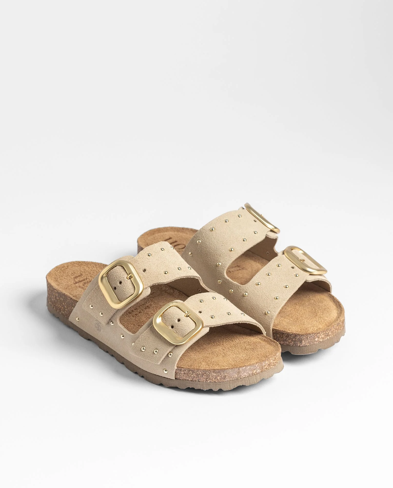 Sandalia plana JERBA-265 beige