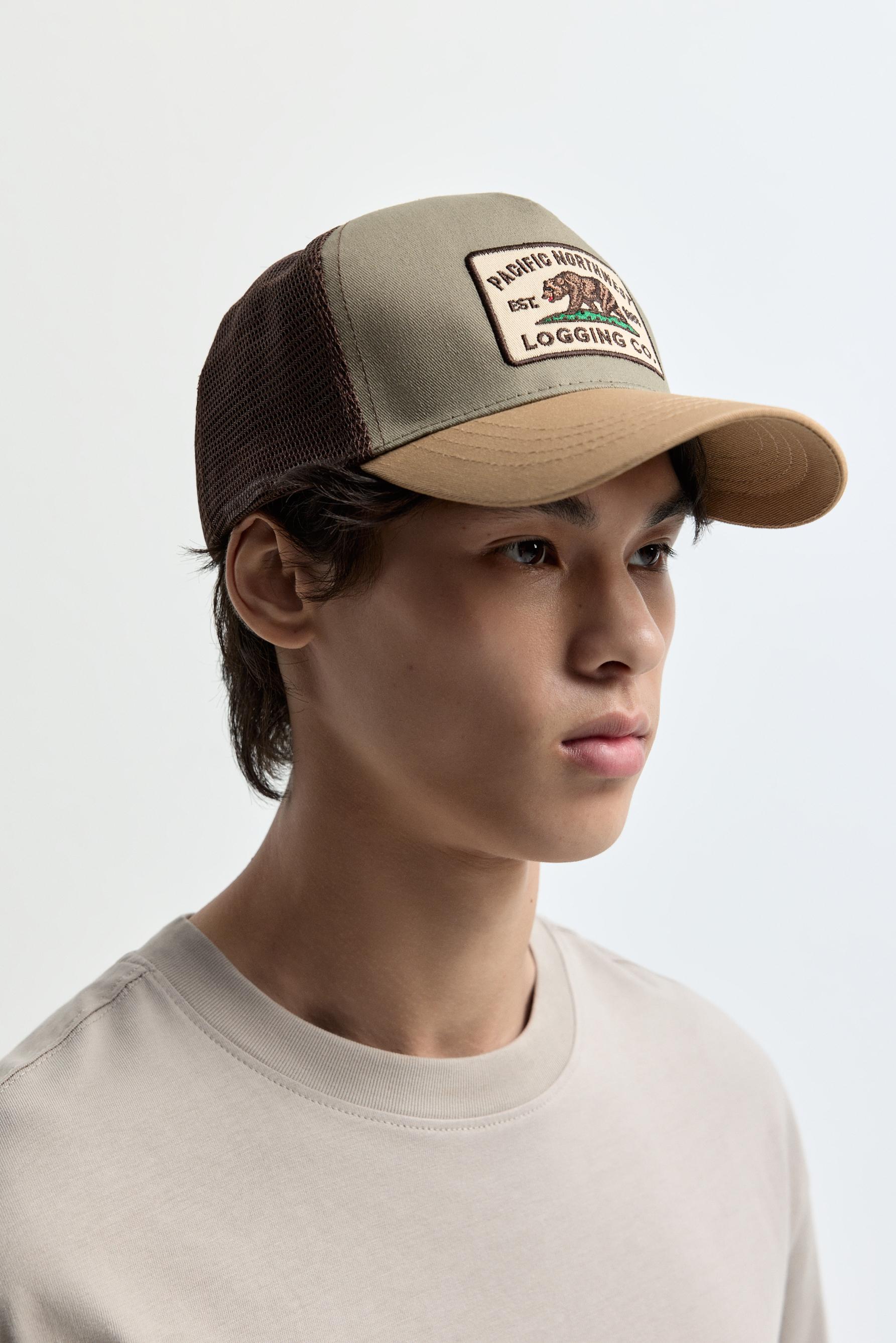 Gorra parche y rejilla