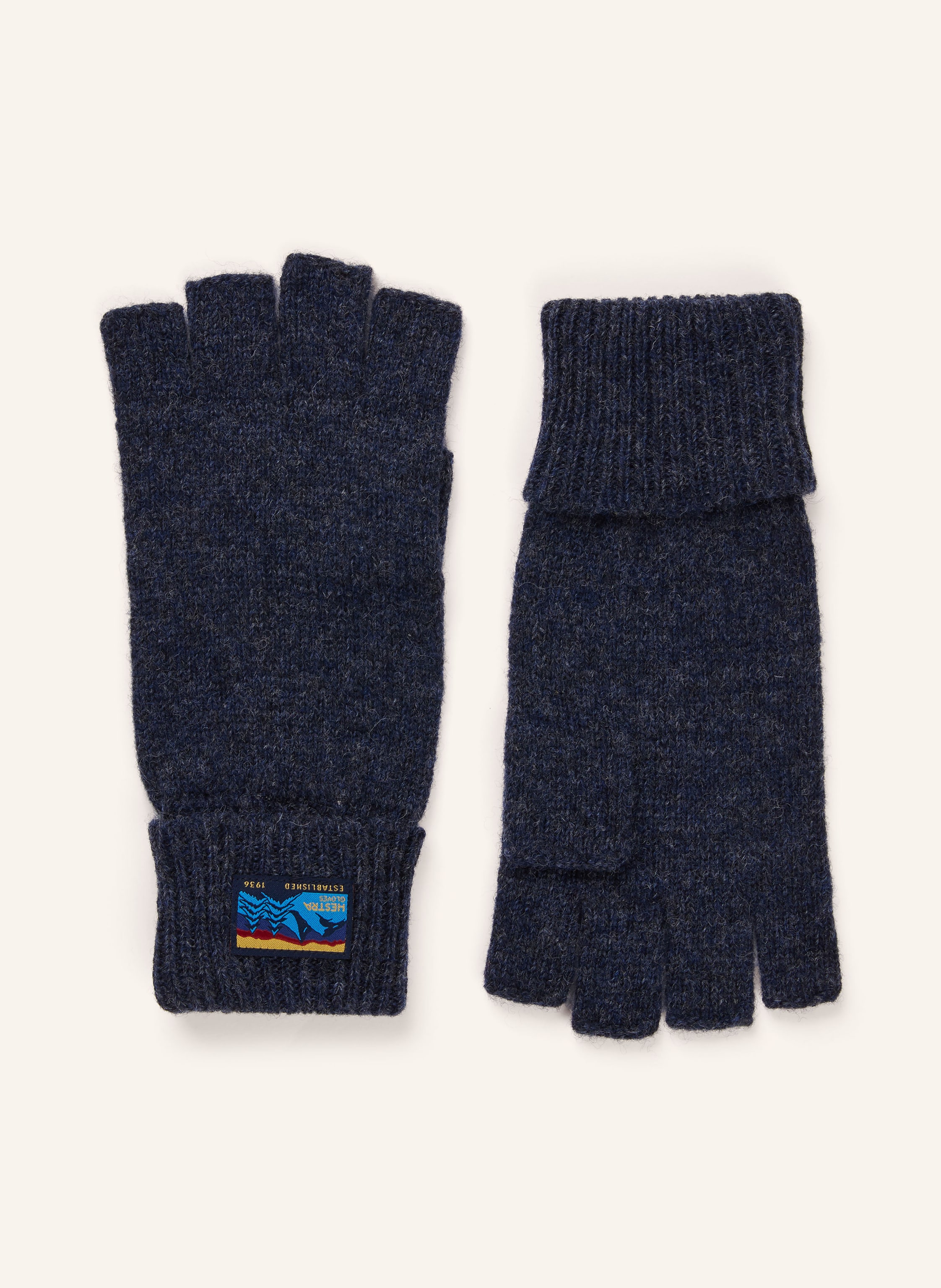 HESTRA Handschuhe RAGGWOOL HALF FINGER