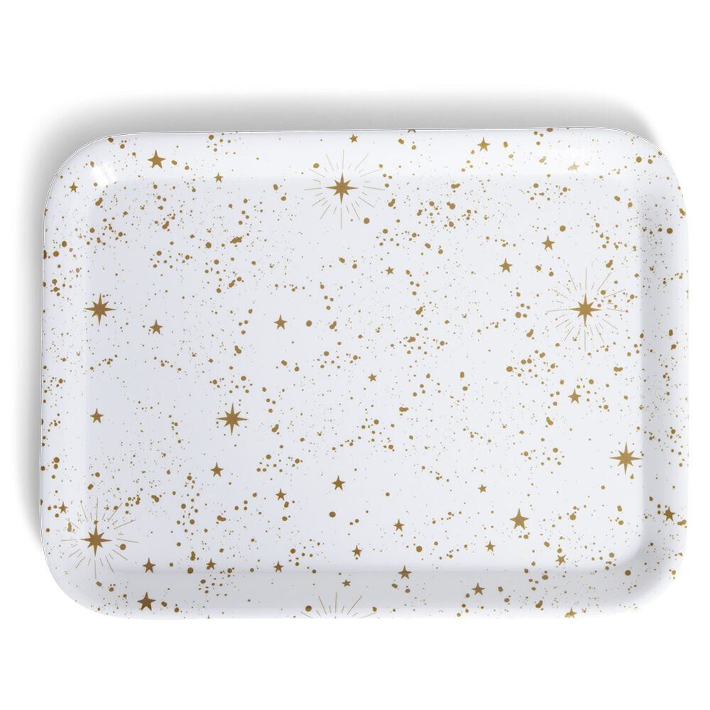 Plateau rectangulaire imprimé 29x22cm
