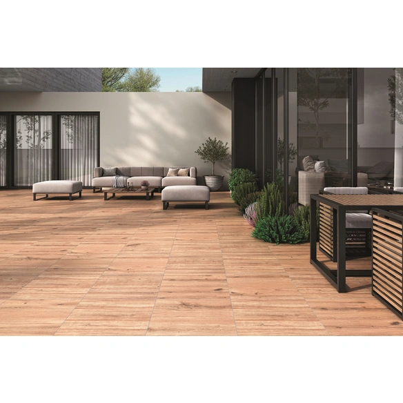 Terrassenplatte »Seattle«, BxLxH: 59,5 x 59,5 x 2 cm, beige