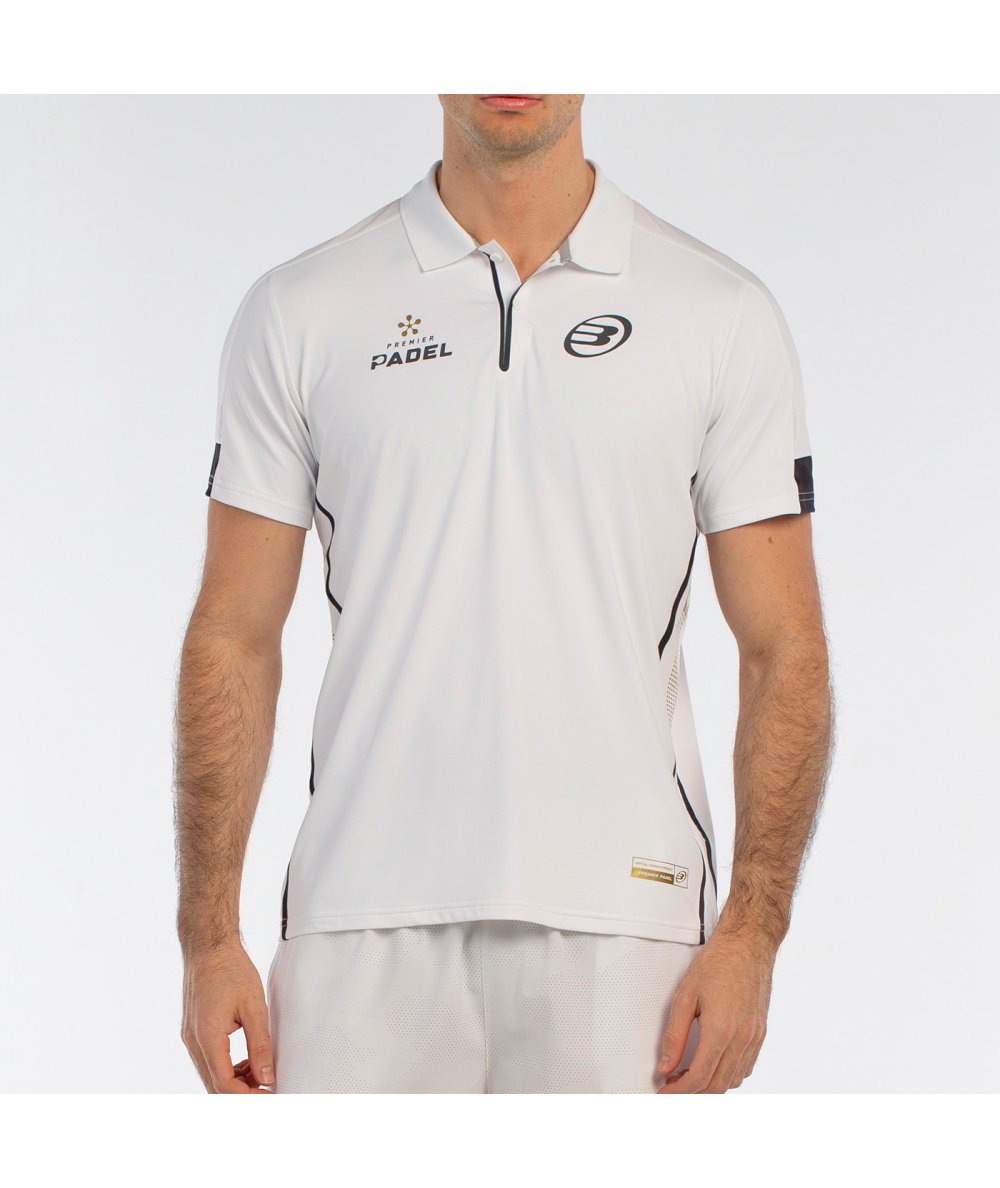 POLO BULLPADEL BOGUE BLANCO