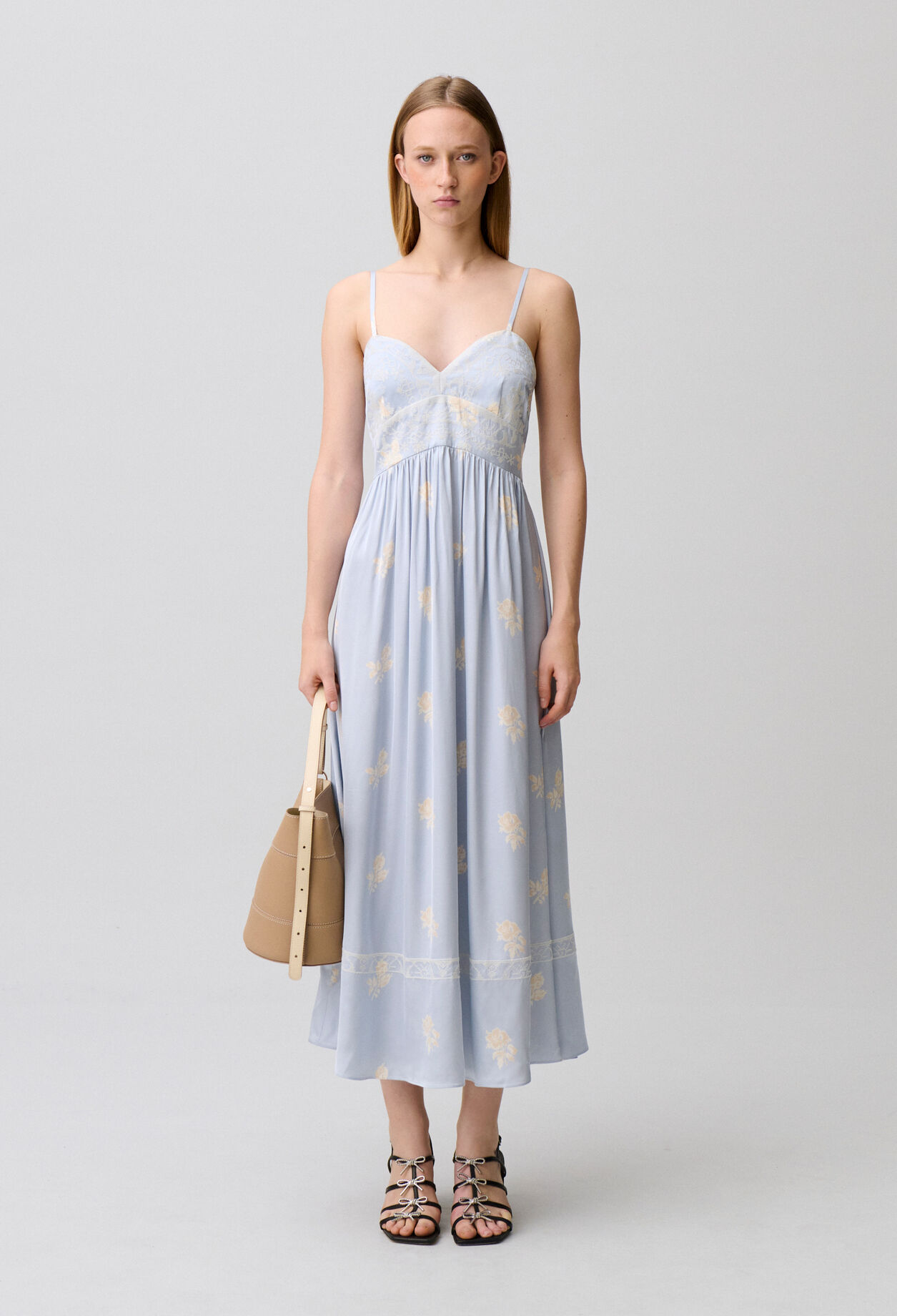 Robe à bretelles fluide
