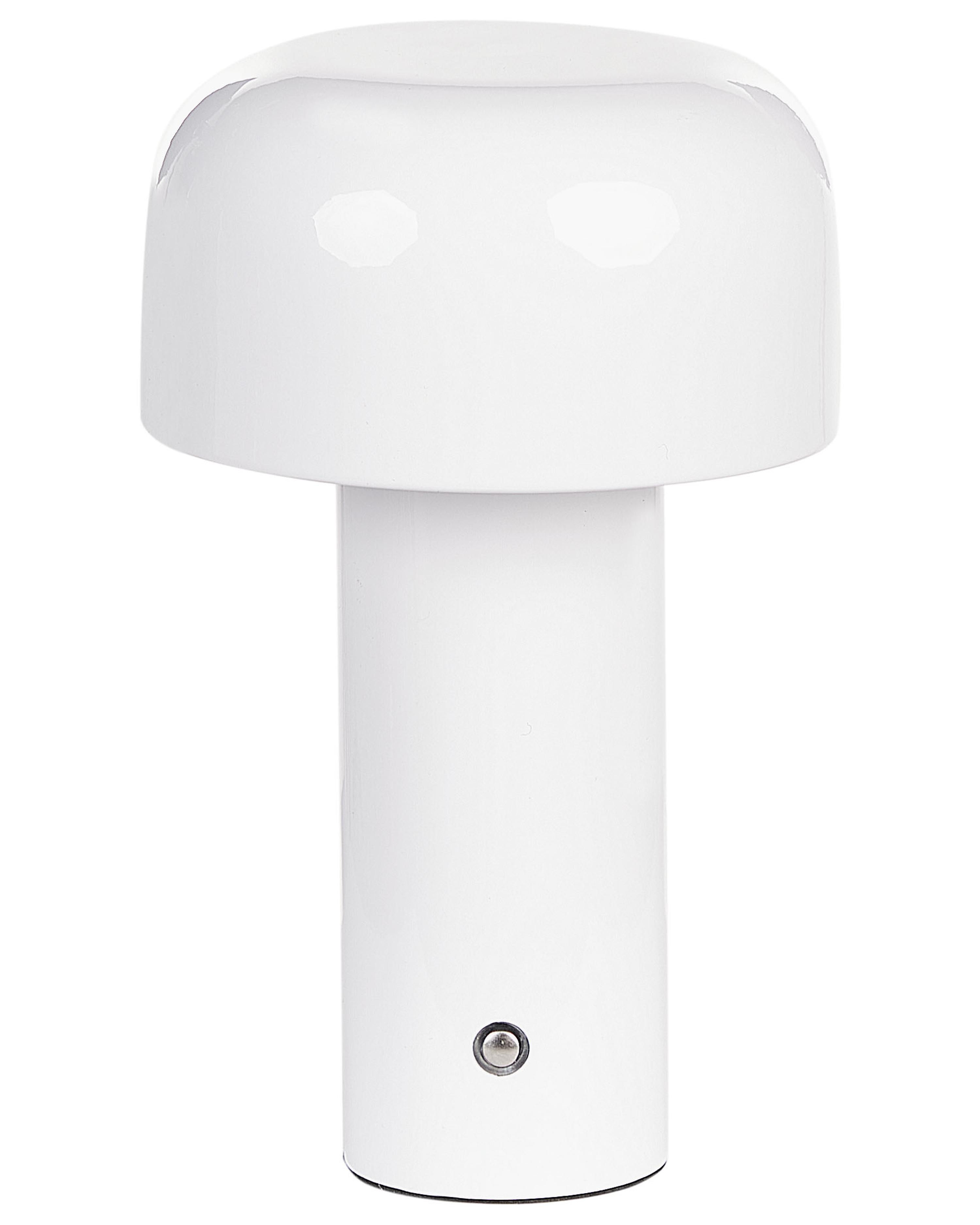 Wireless LED Table Lamp BESOS with Dimmer Metal White