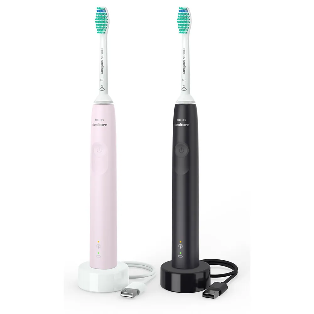 Philips Sonicare 3100 Series electric toothbrush 2 units
