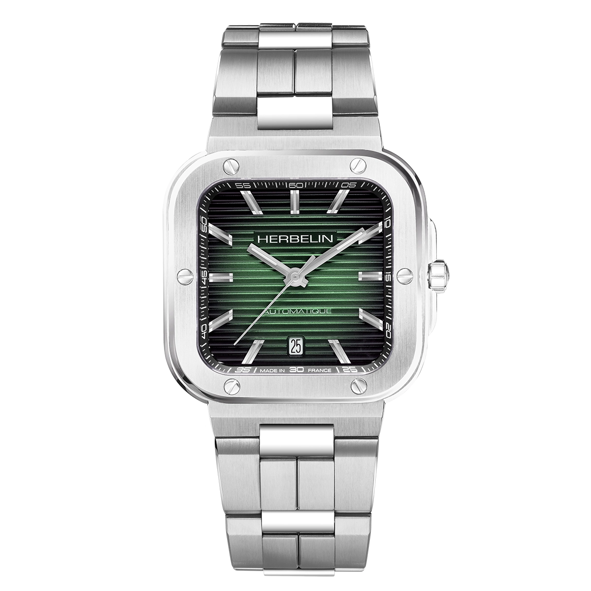 CAP CAMARAT – SQUARE AUTOMATIQUE – VERT & ACIER