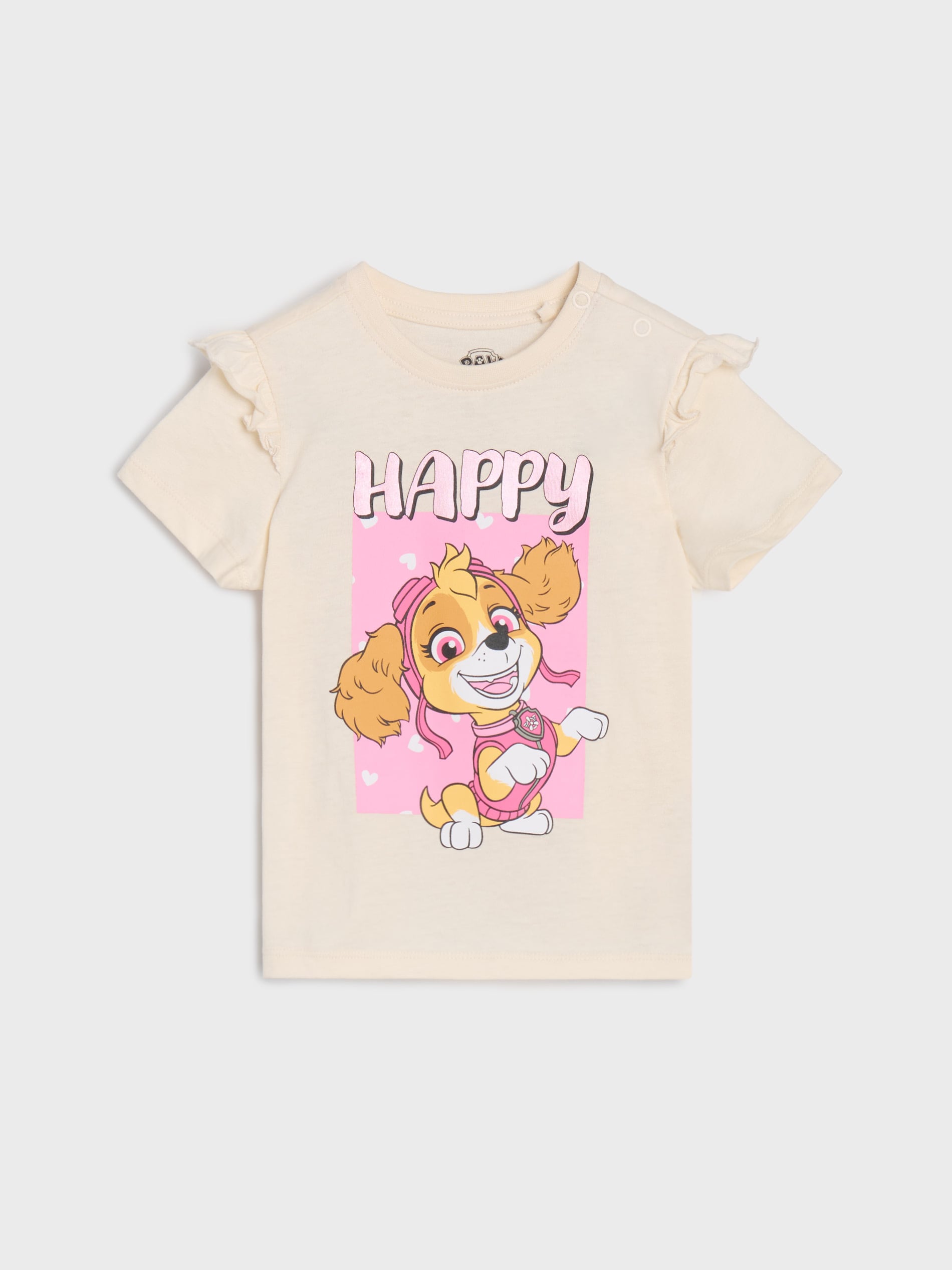 Koszulka z ozdobnymi falbanami PAW Patrol