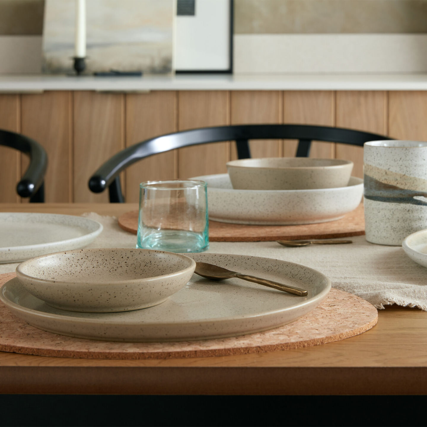 Grain Wheat 12pc Tableware Set