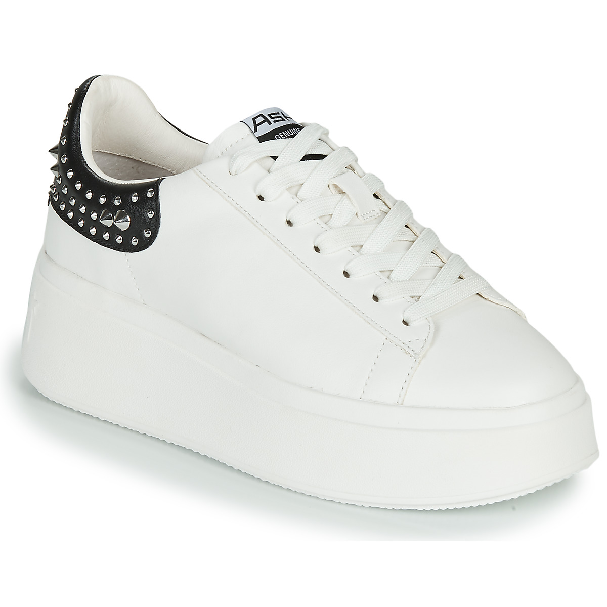 Ash - MOBY STUDS - White /  black