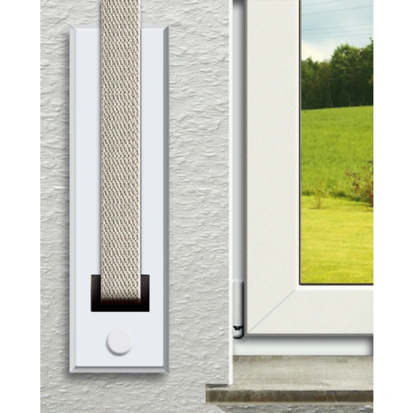 Gurtwickler-Abdeckplatte »MAXI«, BxHxL: 5,6 x 0,9 x 24,9 cm