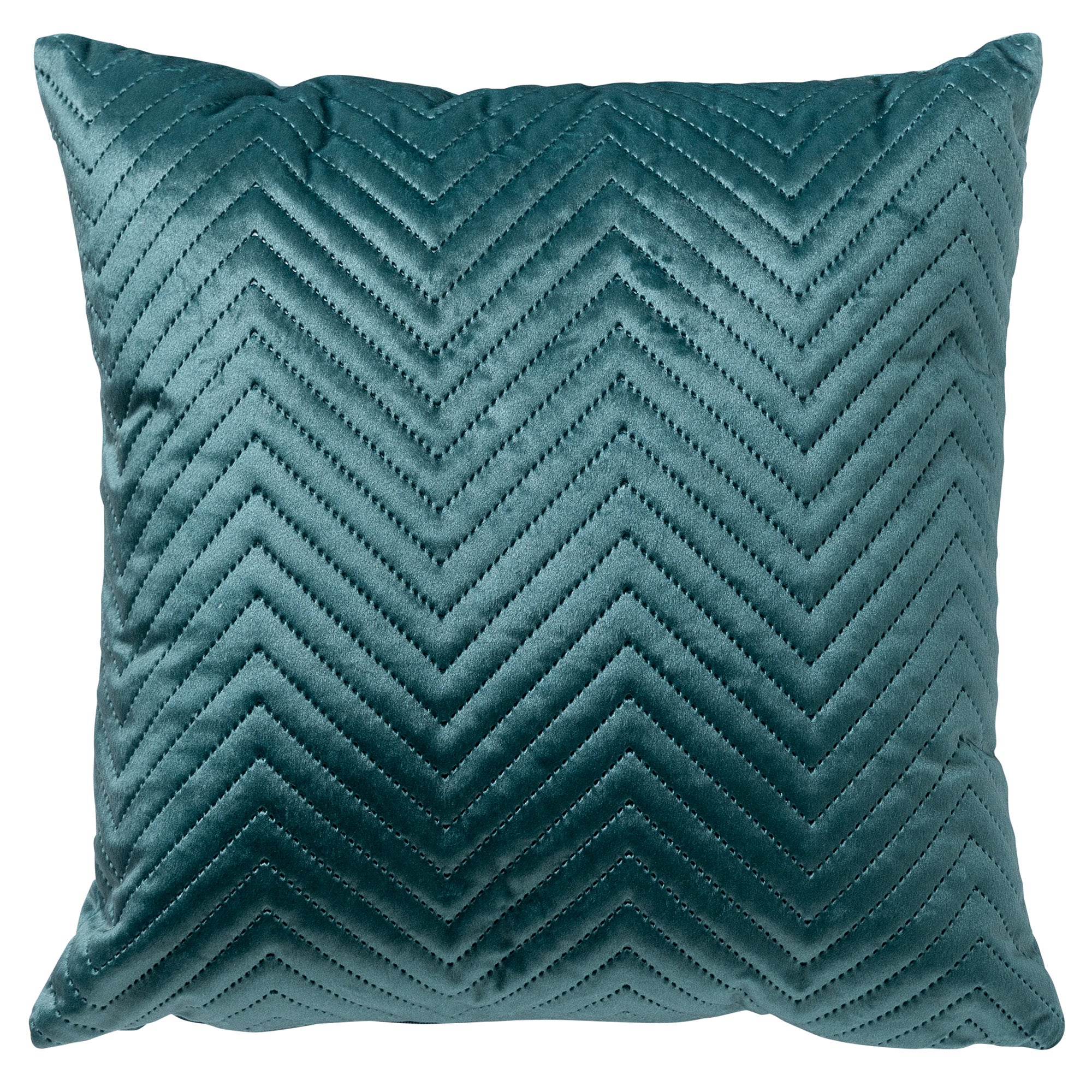 DUKE - Sierkussen 40x40 cm - subtiel geometrisch patroon - Sagebrush Green - groen