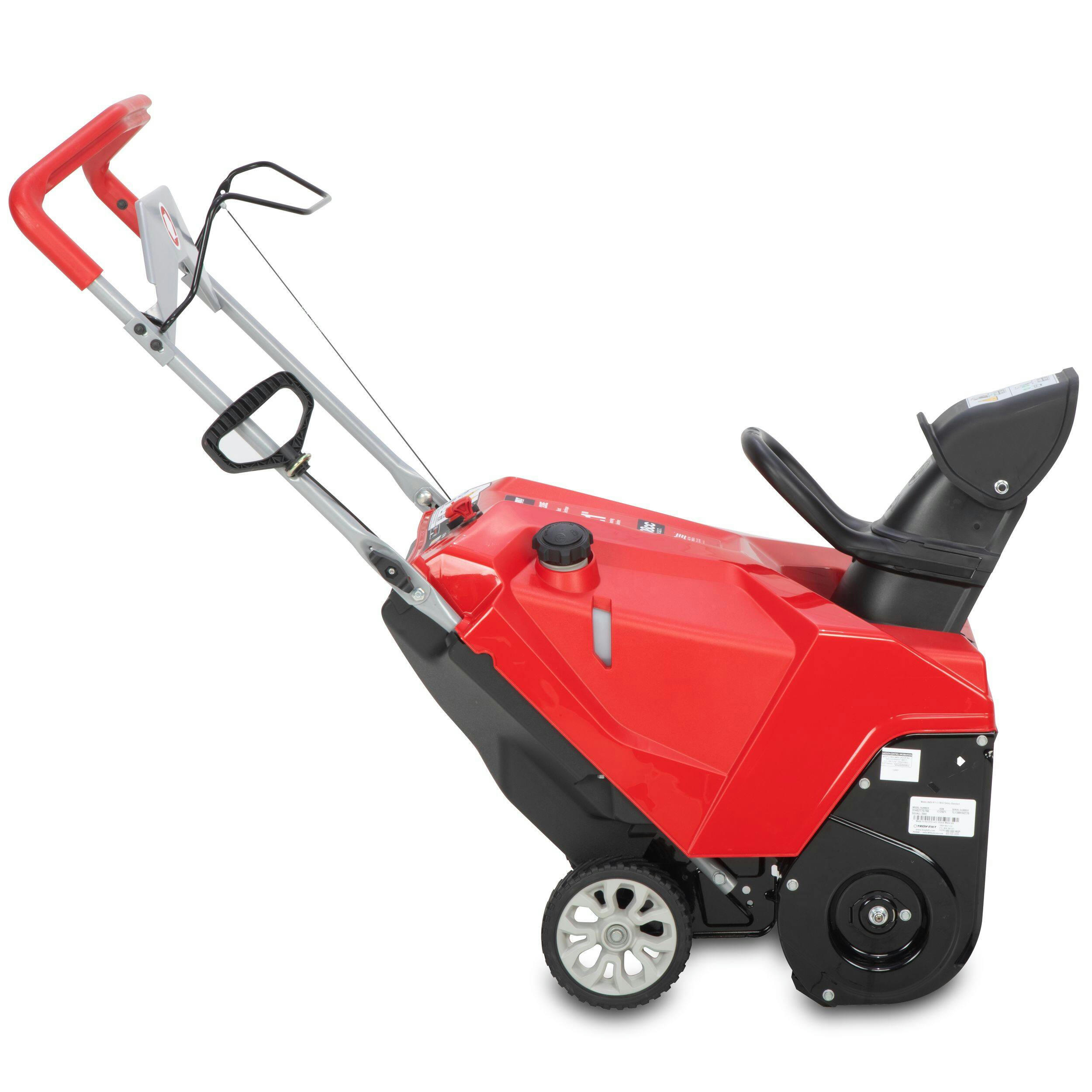 Troy-Bilt 208cc Single-Stage Snowblower, 21-in