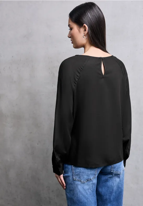 Raglan Bluse mit Tapedetails