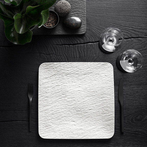 Villeroy&Boch Talerz Manufacture Rock Blanc 32,5cm bufetowy