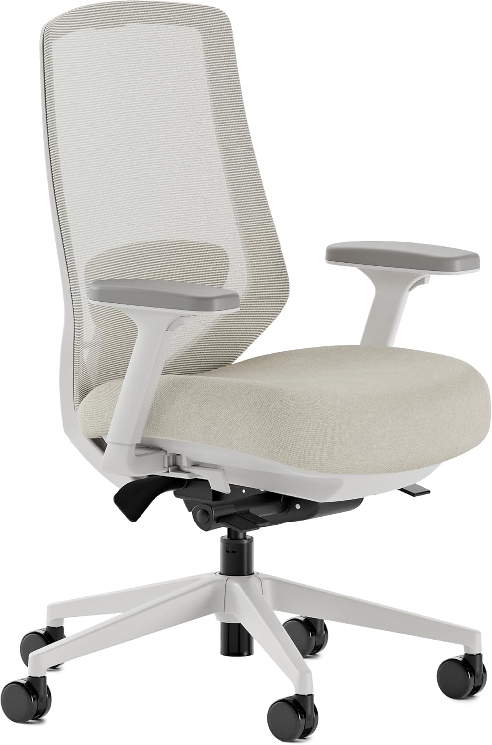 Branch Ergonomic Chair Pro - Mesh Office Chair with 14 Points of Adjustment - Height, Depth & Tilt Adjustable - 5D Armrests - Forward Tilt, Smooth Recline, and Lumbar Support - Shore