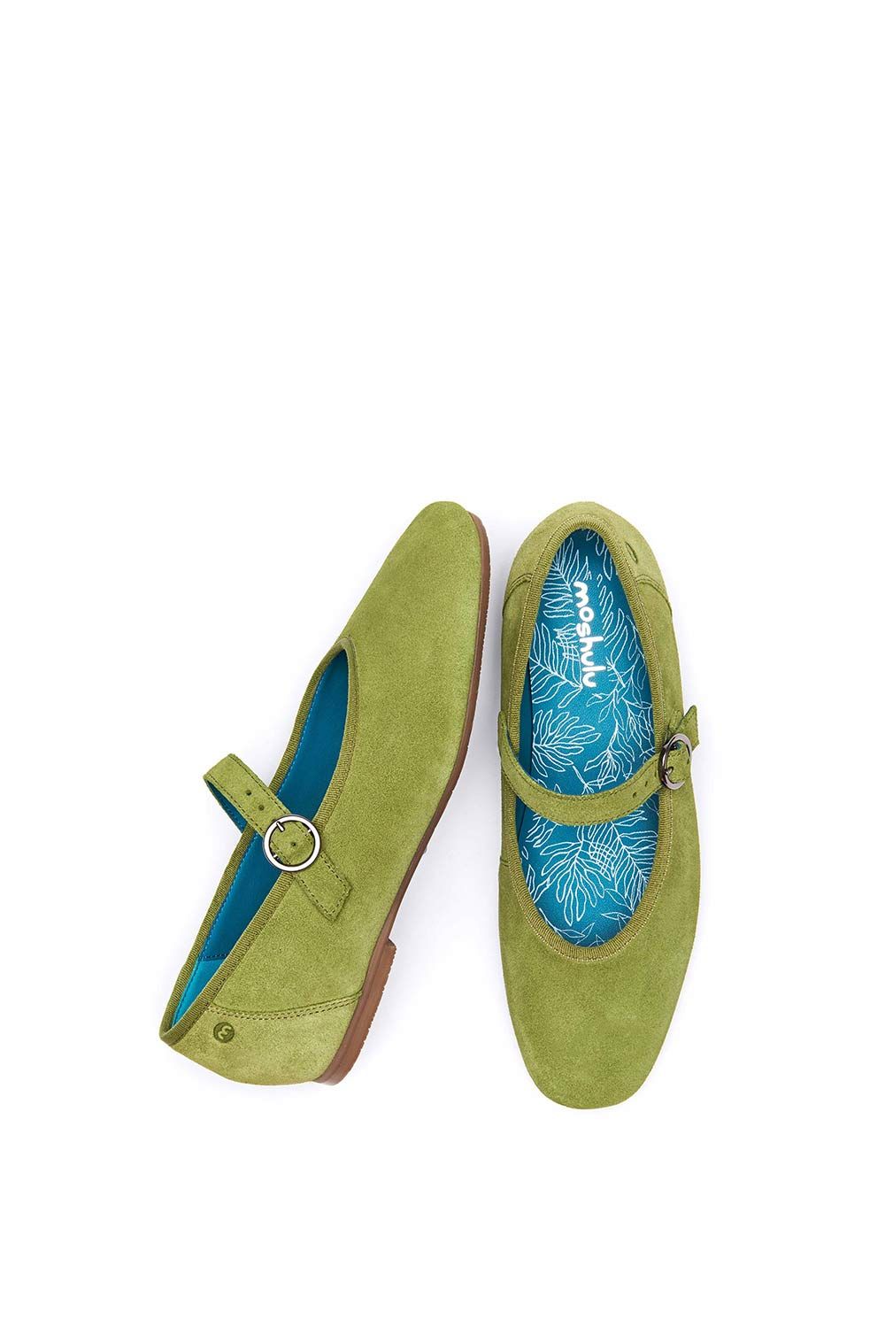 Moshulu Mawgan' Squared Toe Ballerina Pump