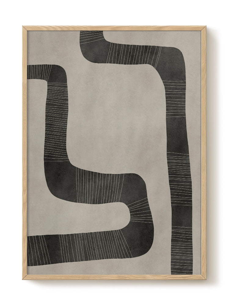 Julita Elbe - Wrapped - PSTR studio Kunst Poster