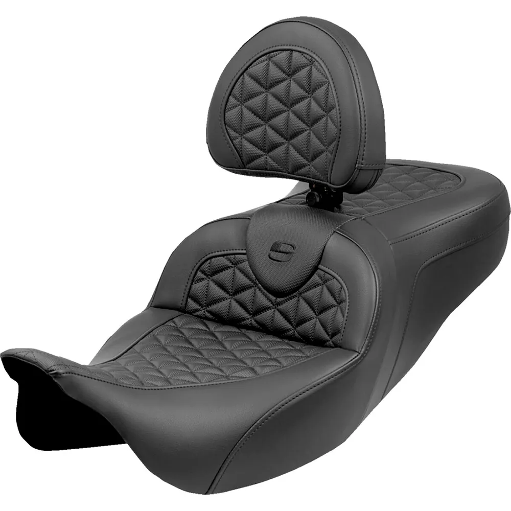 Saddlemen Roadsofa™ Harley Davidson FLH 1868 ABS 21/FLHFB 1868 ABS 23/FLHR 1584 08-11 808-07B-211B0 motorcycle seat
