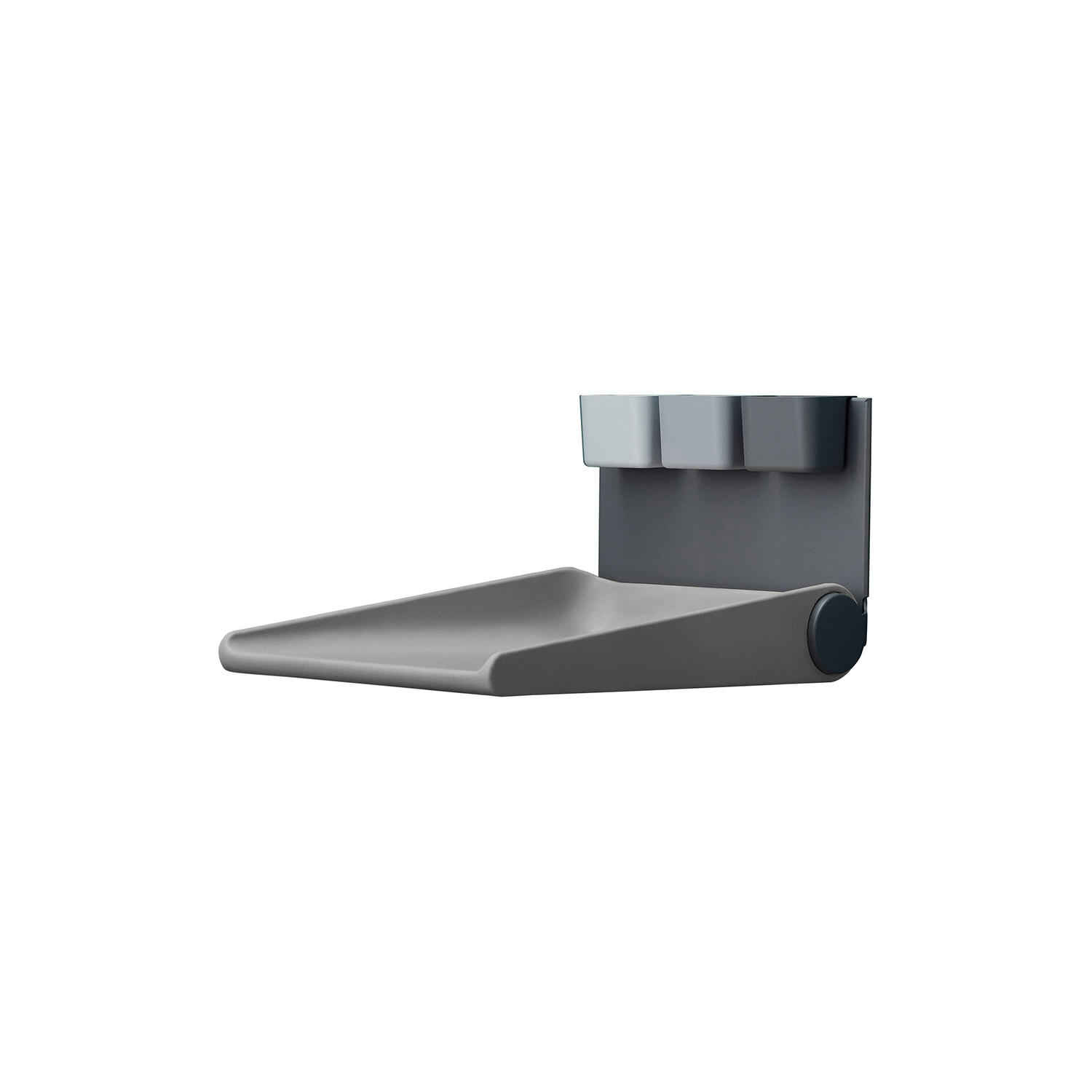 Leander Wally&trade; v&aelig;gh&aelig;ngt puslebord, dusty grey