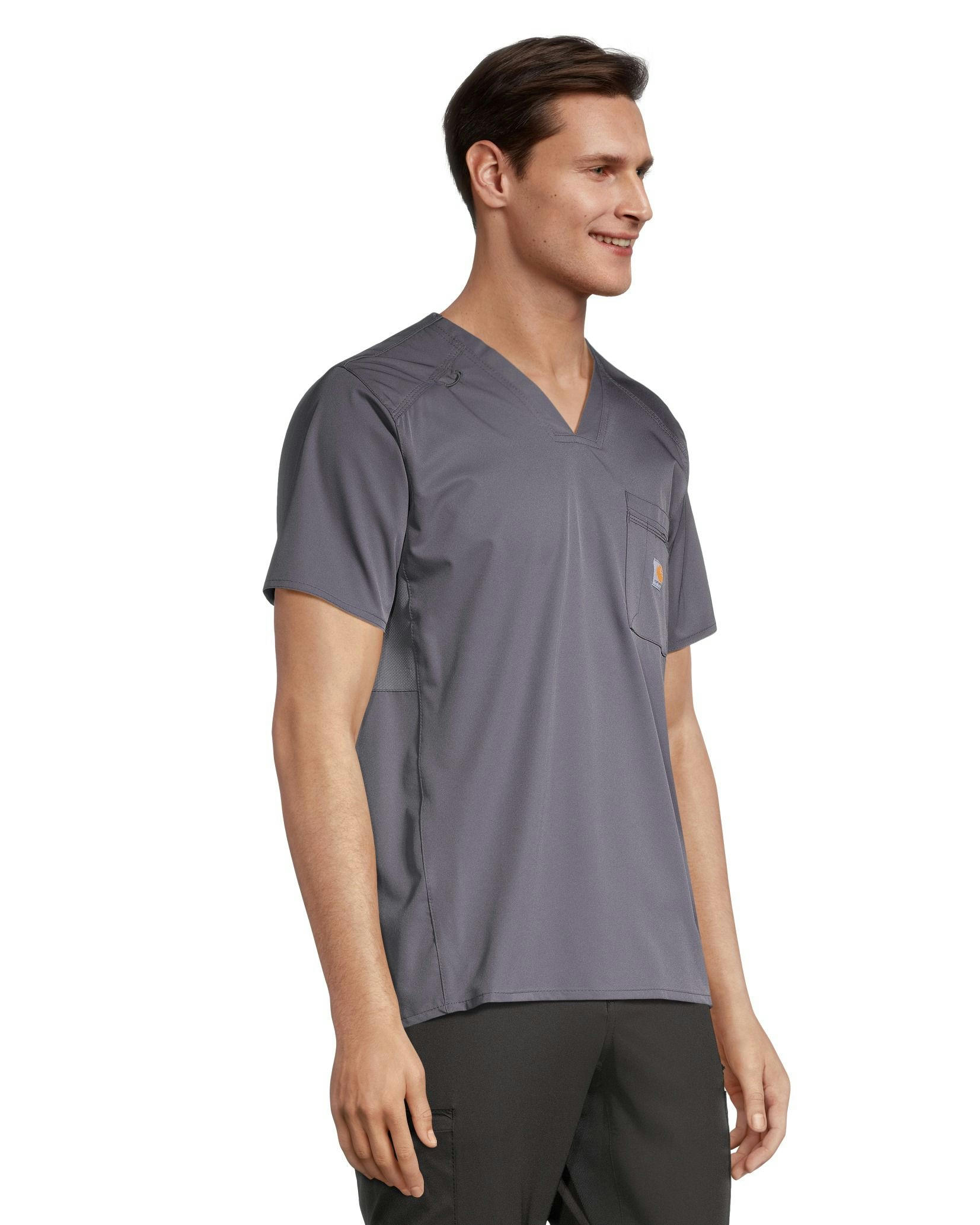 Carhartt Men's Force Chest Pocket Scrub Top