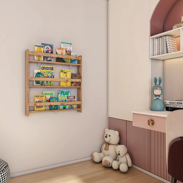 Wandregal »Kidos«, BxHxL: 70 x 80 x 10 cm, Holzwerkstoff