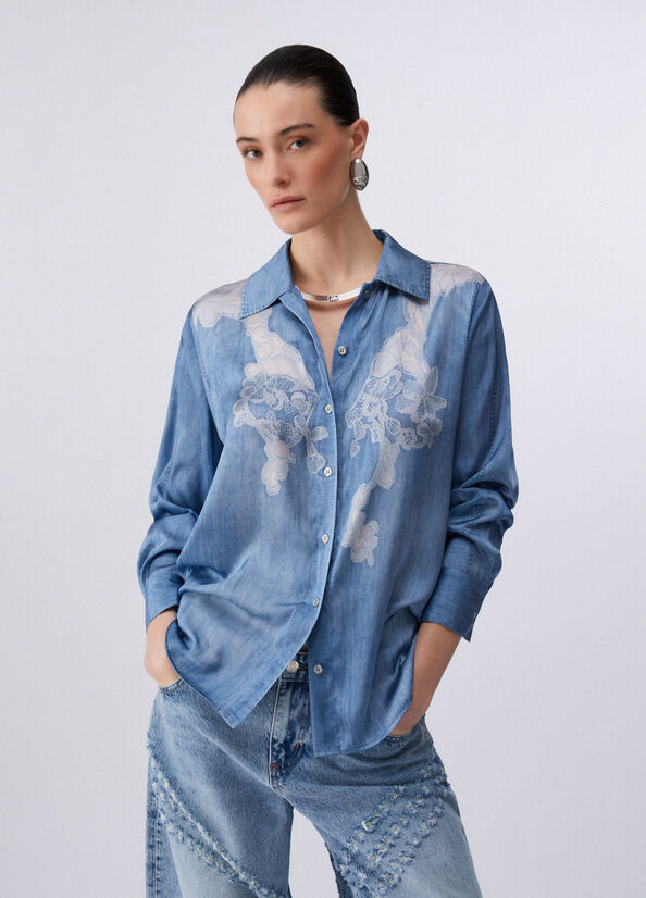Camicia con stampa digitale