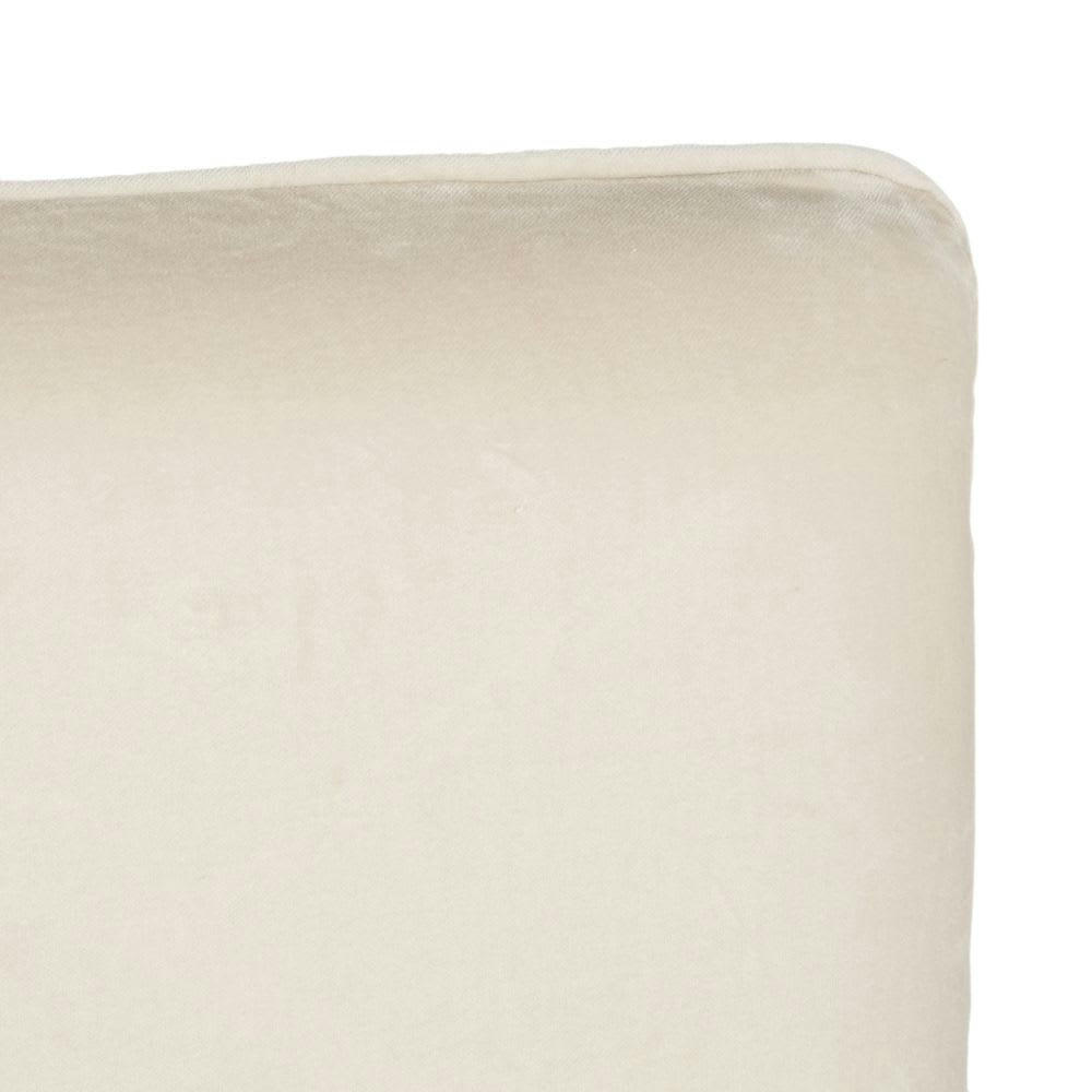 MORPHEE - Housse tête de lit 180 en velours beige