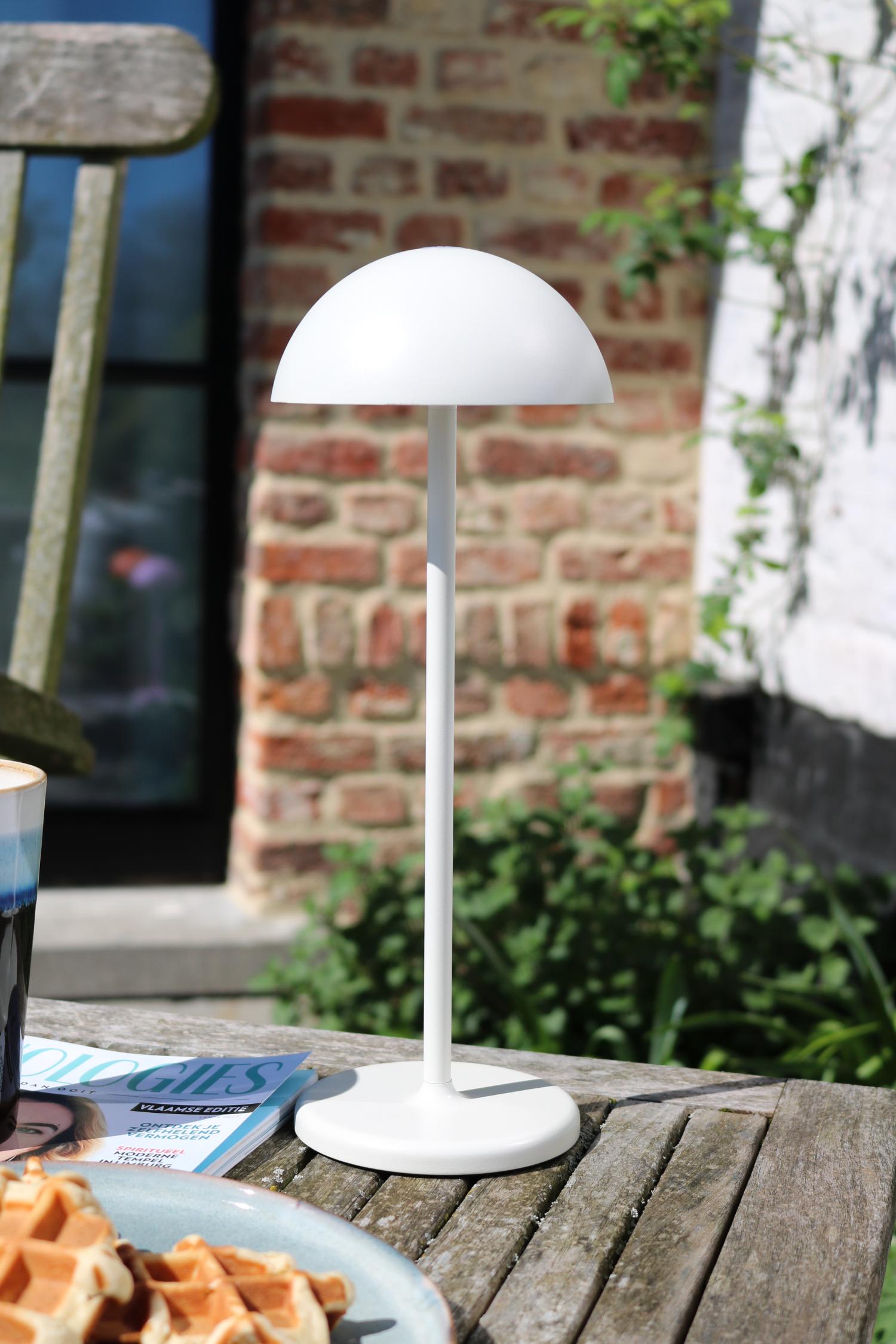 Lucide tafellamp JOY - Geïntegreerde LED - Wit