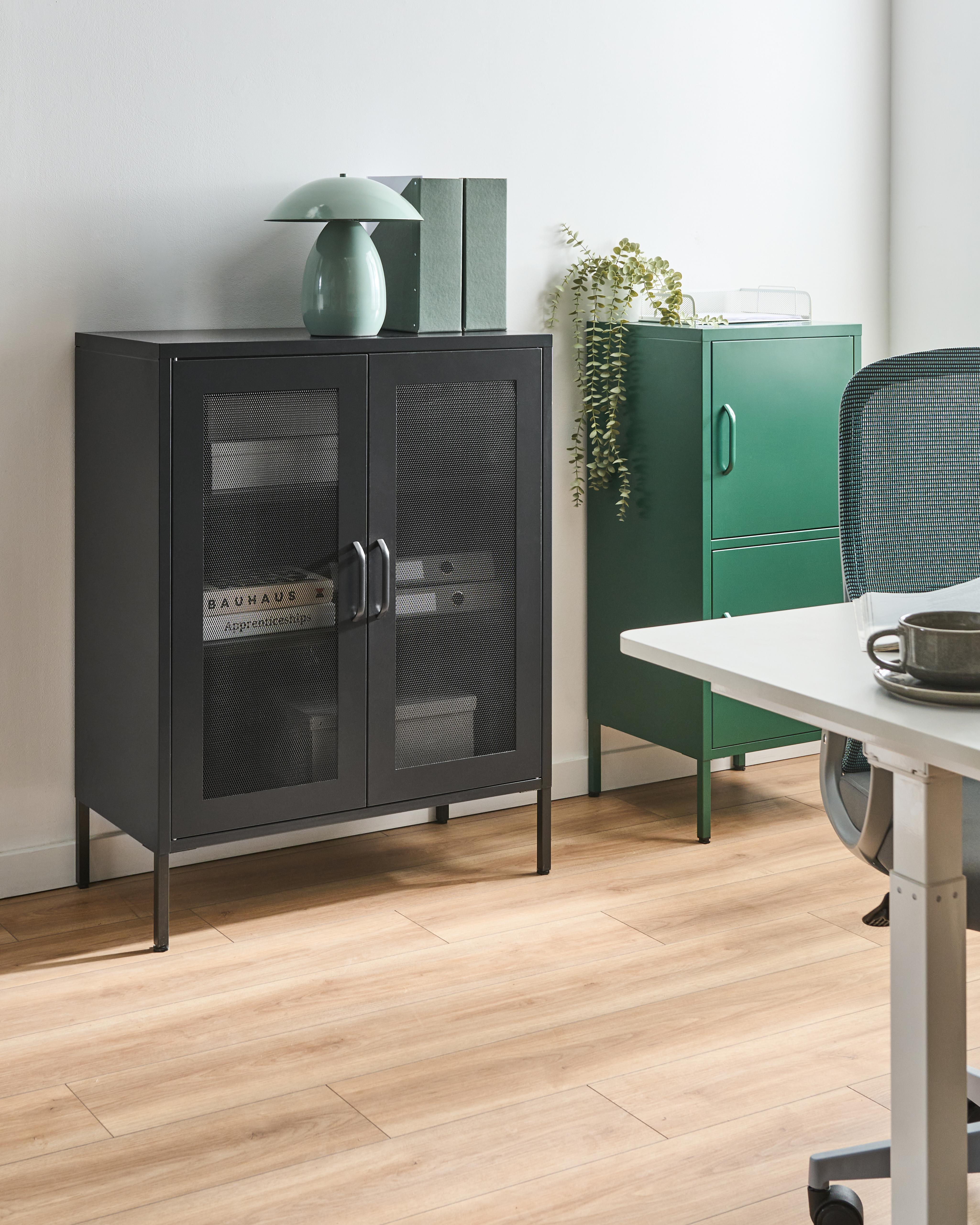 Cabinet WAKATIPU Metal Black