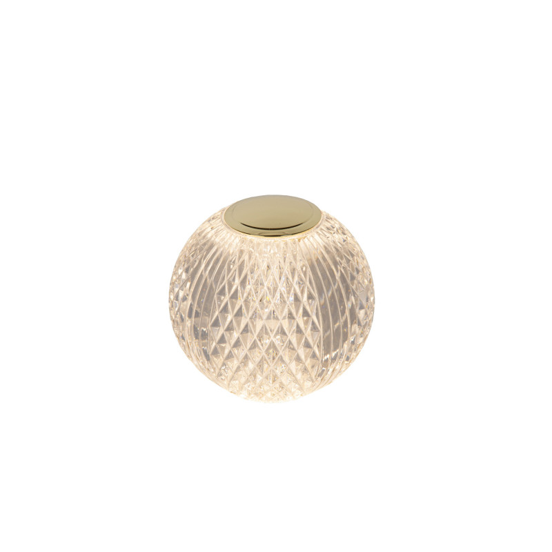 Lampe de table LED Cintra transparente Ø 9 cm 1,5 W LUCIDE