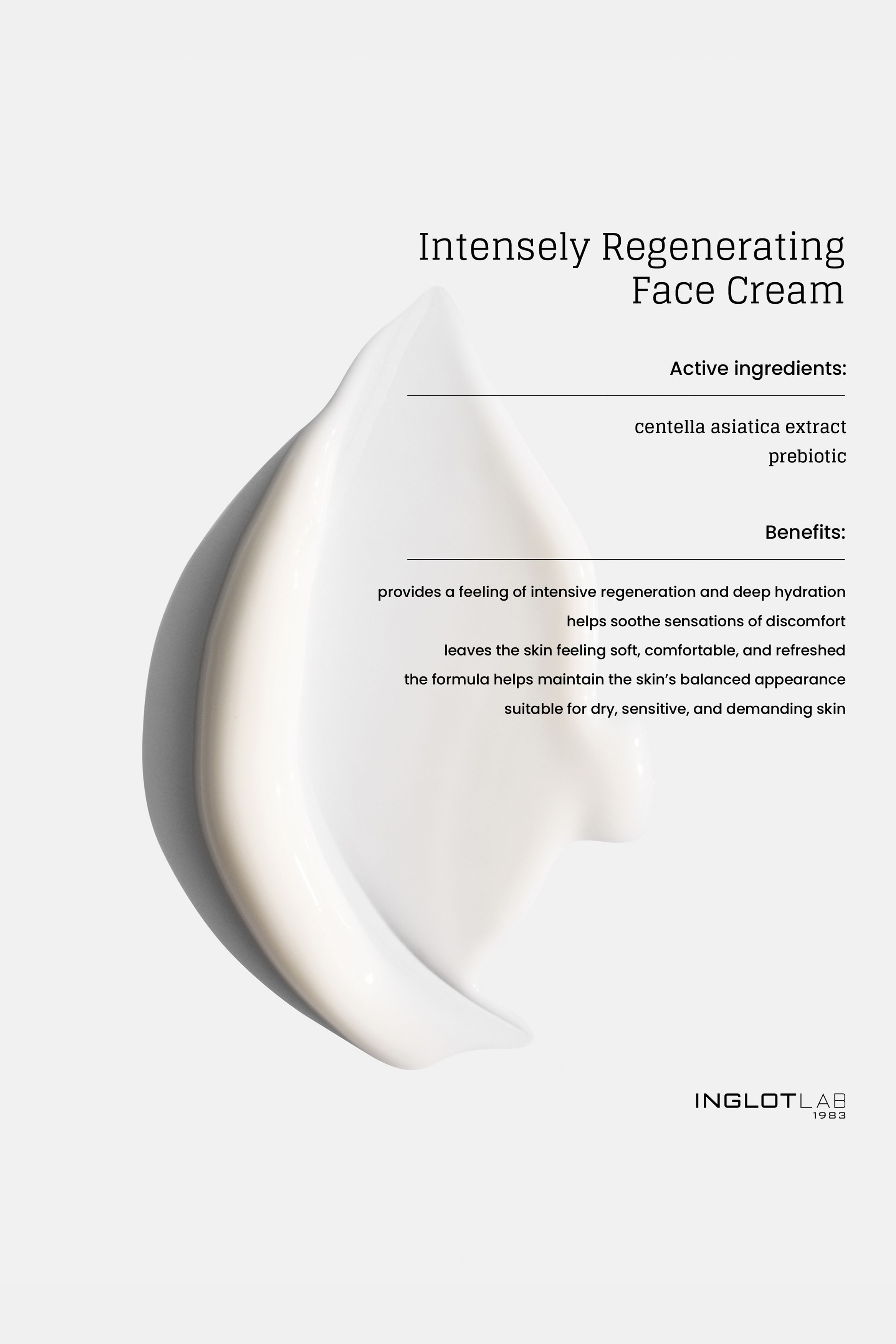 INGLOT LAB Intensely Regenerating Face Cream