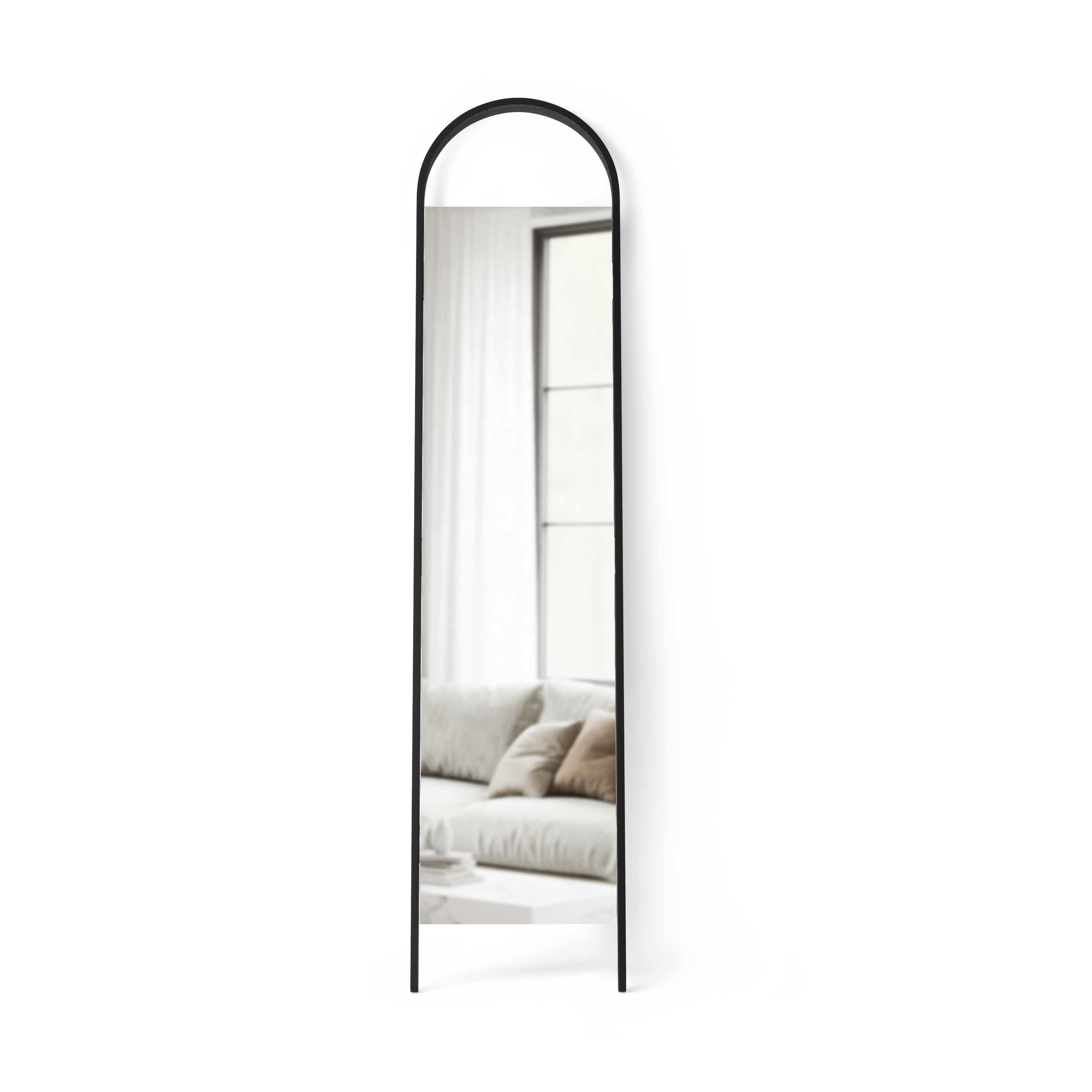 Umbra staande spiegel Bellwood - 45 x 5 x 193 cm - Zwart