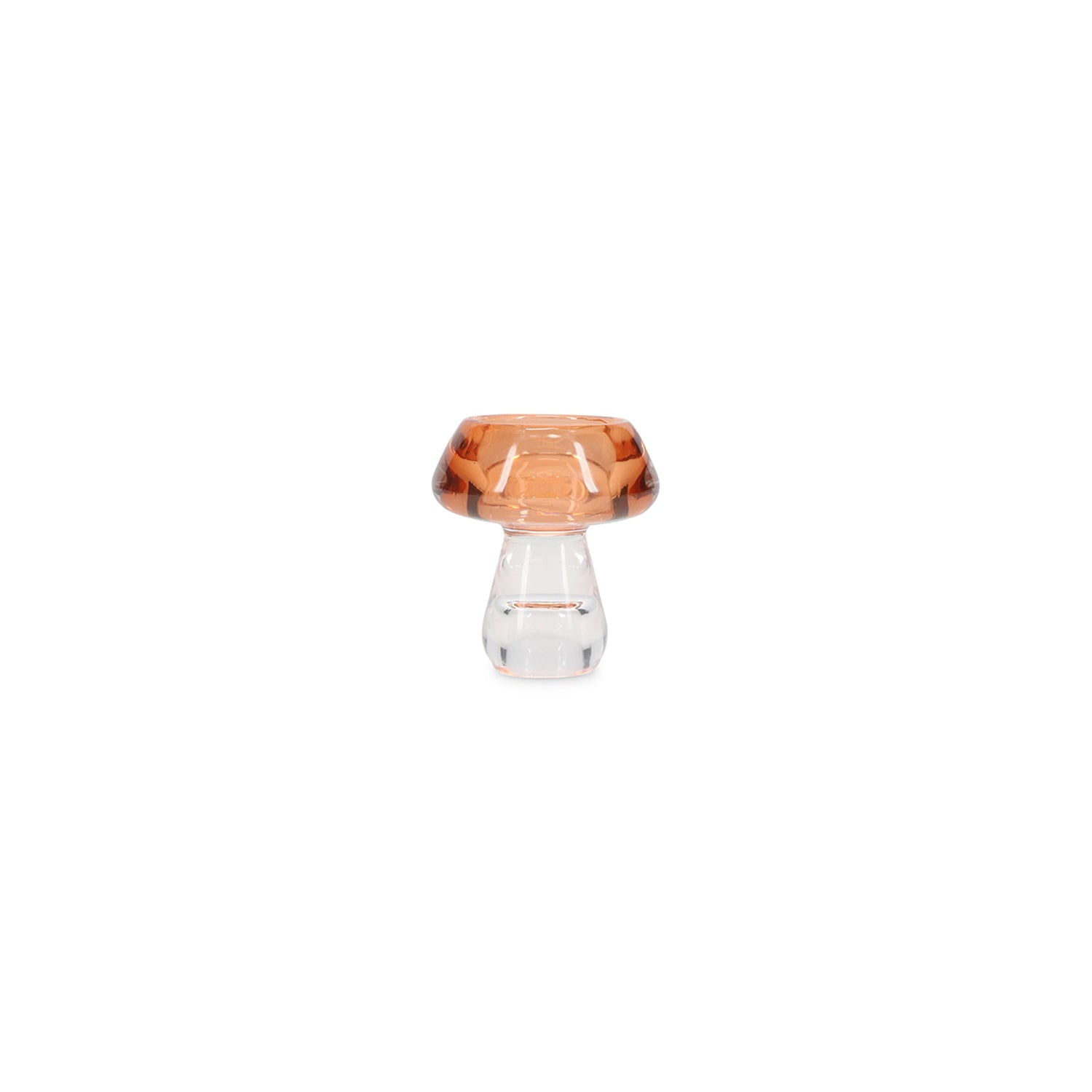 Ona - Kandelaar H7,5cm tangerine Mood - Set van 2
