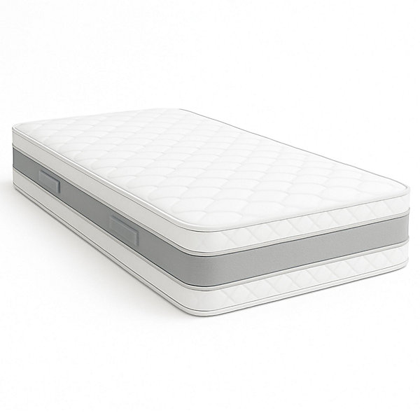 Nuits D'or Memory Deluxe 80x200 Matelas face de contact Mémoire de Forme - Hauteur 21 CM - Soutien Très Ferme - (80x200)