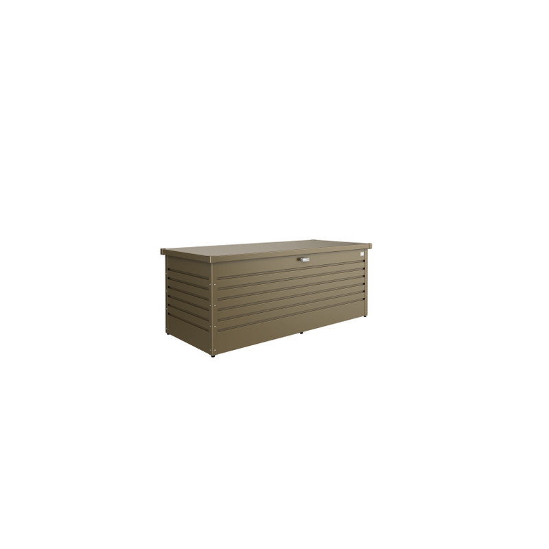 Coffre de jardin bronze 1,81 x 0,79 x 0,71 m BIOHORT